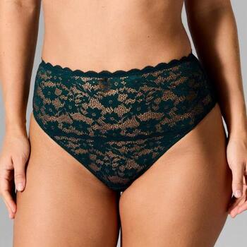 Sapph Madelon High Leg Brazilian Forest Green