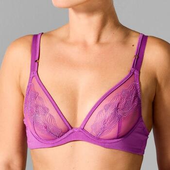 Sapph Michelle Non Pad Superplunge Bra Hyacinth Violet