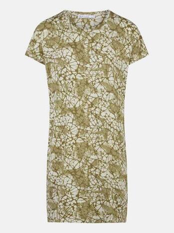 Femilet Nachtmode Yara Big shirt long sleeves Green Illusion