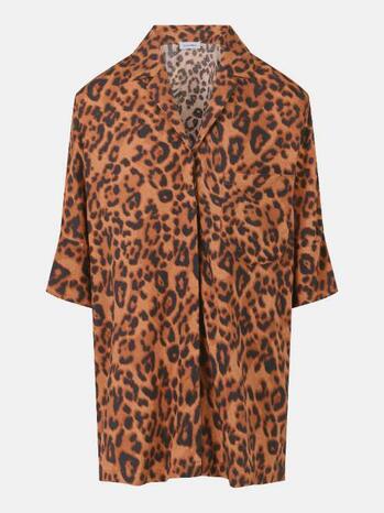 Chantelle Nachtmode Explore Short sleeves shirt Wild Leopard
