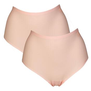 After Eden Unlimited high waist brief 2-pack Light Pink