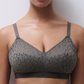 Chantelle EasyFeel Norah Wirefree support bra Clay Green