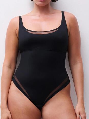 Chantelle Pulp Edge Bodysuit Zwart