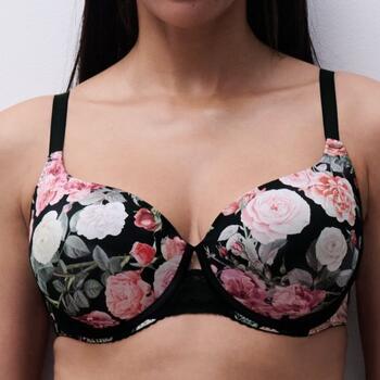 Chantelle Gloss Covering T-shirt bh Dark bouquet