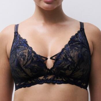 Chantelle Illusion Bh zonder beugel Crepuscular black