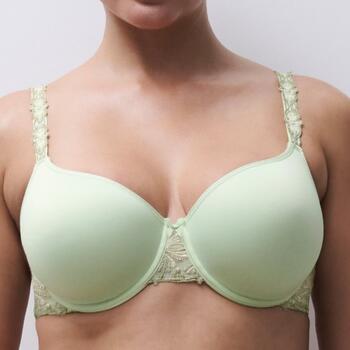 Chantelle Champs Elysees Covering memory bra Green powder