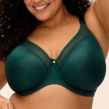 Elomi Smooth Deep Emerald Uw Moulded Non Padded Bra