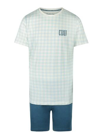 Charlie Choe N Amalfi Coast Men Short Set Light Blue