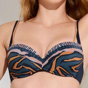 Lisca Swimwear Tanzania Padded Bikinitop Met Beugel Indigo Blue