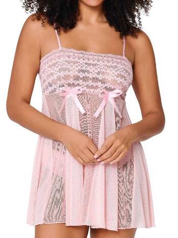 LingaDore Night 8303 Babydoll Roze