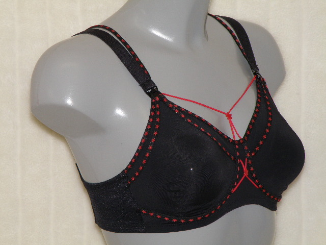 Marlies Dekkers Starlet noir/rouge soutien-gorge d'allaitement