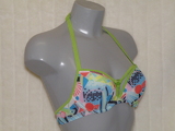 Maillots de bain Marlies Dekkers Yellow Submarine print/vert haut de bikini préformé