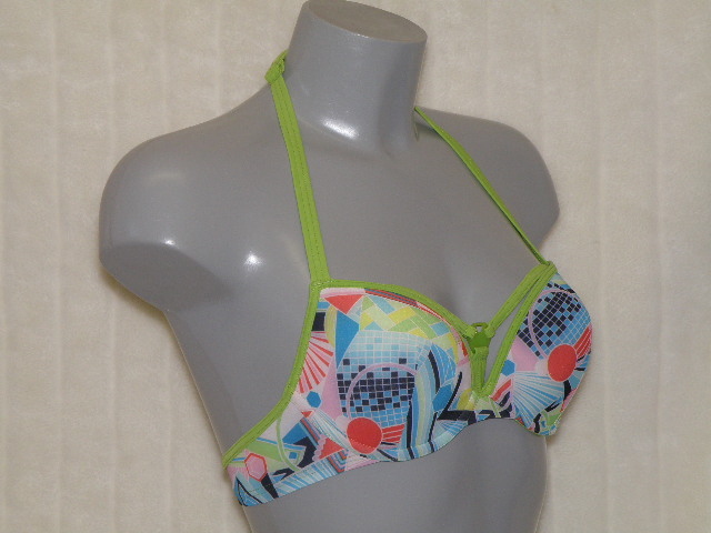 Maillots de bain Marlies Dekkers Yellow Submarine print/vert haut de bikini préformé