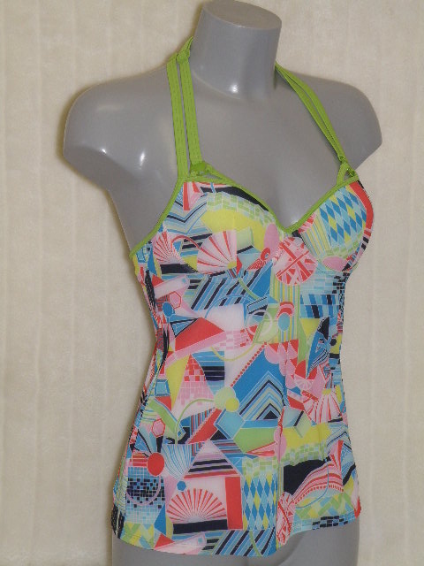 Maillots de bain Marlies Dekkers Yellow Submarine print/vert tankini top