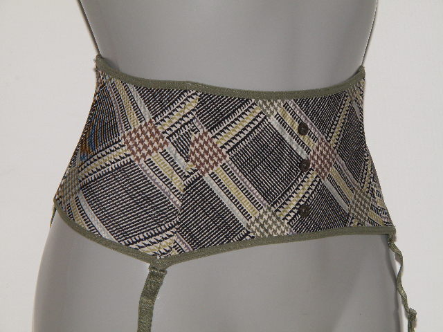 Marlies Dekkers Gloria vert jarretelles garter belt