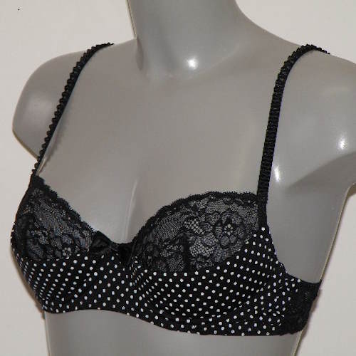 Sapph Sandy noir/blanc soutien-gorge rembourré
