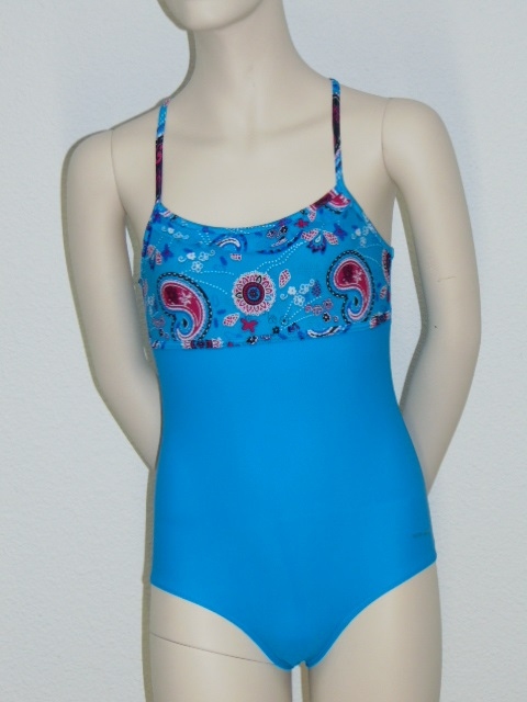 Nickey Nobel Maya bleu/print maillot de bain