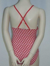 Nickey Nobel Dot rouge/blanc maillot de bain