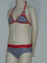 Boobs & Bloomers Stripes rouge/blanc set