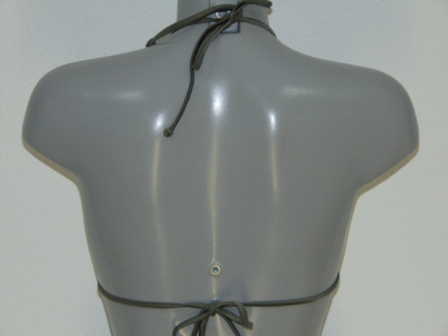 Maillots de bain Sapph Bubbles kaki haut de bikini préformé