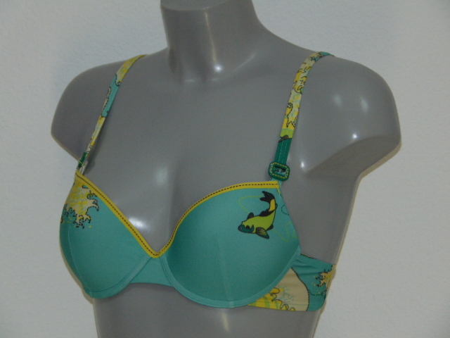 Maillots de bain Marlies Dekkers Ojiya vert bikinitop push up