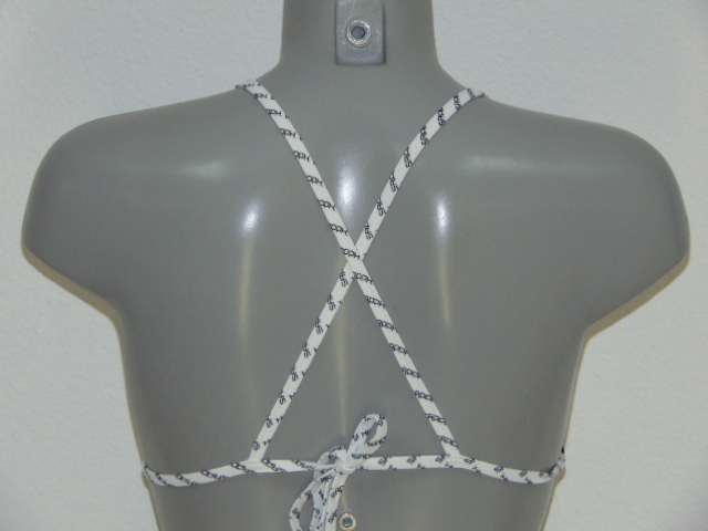 Maillots de bain Sapph Painted Lady blanc/print haut de bikini préformé