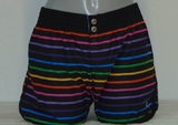 Shiwi Colorizon noir/multicolore short de plage