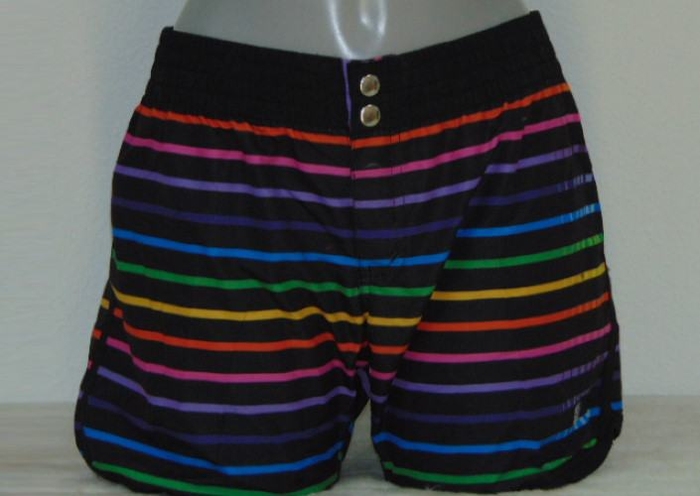 Shiwi Colorizon noir/multicolore short de plage