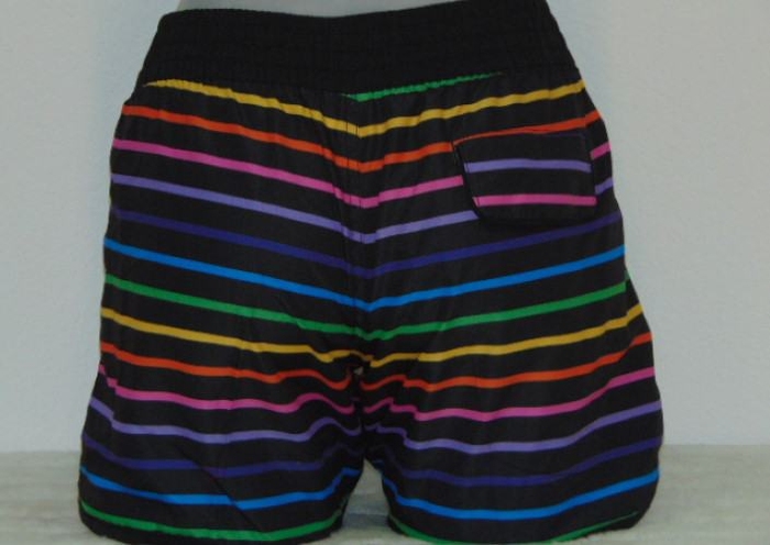 Shiwi Colorizon noir/multicolore short de plage