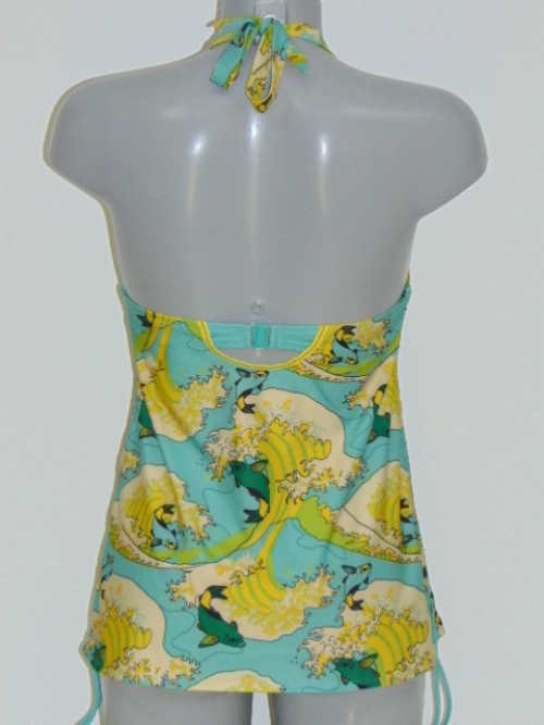 Maillots de bain Marlies Dekkers Ojiya vert tankini top