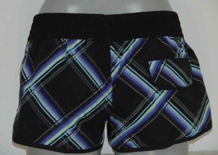 Shiwi Plaid noir/violet short de plage