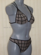 Marlies Dekkers Secret Spider grijs/zwart set