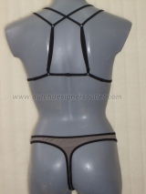 Marlies Dekkers Secret Spider grijs/zwart set