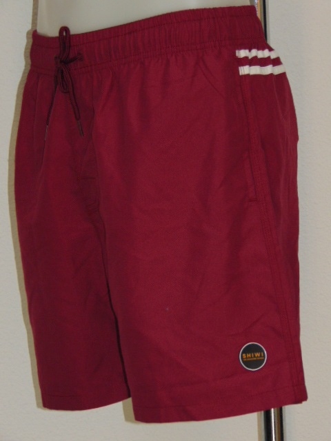 Shiwi Men  rouge/blanc maillot de bain pour homme