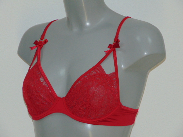 Sapph Lilian rouge soutien-gorge sans forme