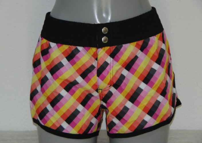 Shiwi Triangled jaune/rose short de plage