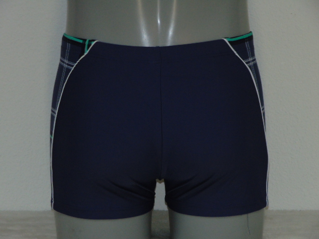 Shiwi Men Plaid jeans bleu boxeur nageur