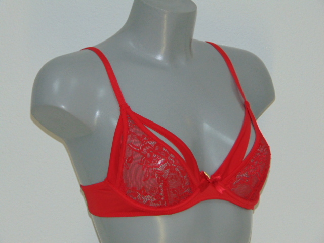 Sapph Kim rouge soutien-gorge sans forme