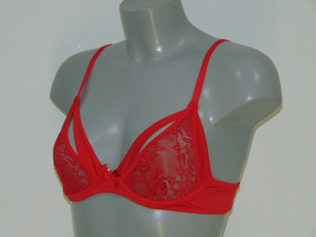 Sapph Kim rouge soutien-gorge sans forme