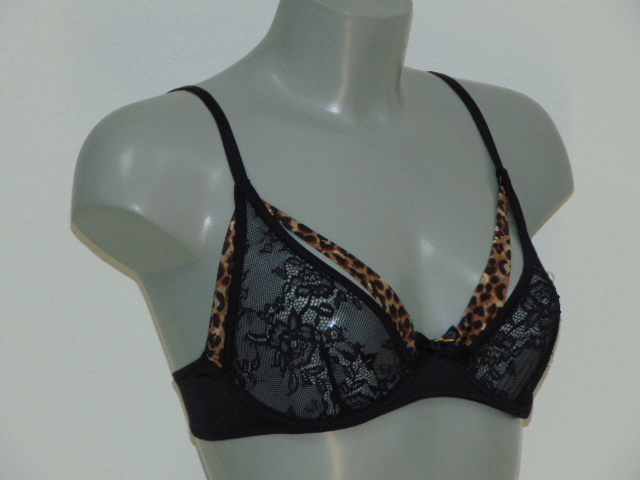 Sapph Kim noir soutien-gorge sans forme