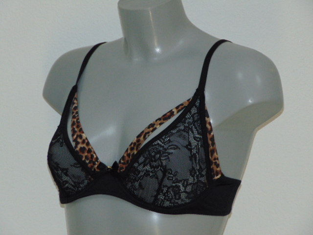 Sapph Kim noir soutien-gorge sans forme