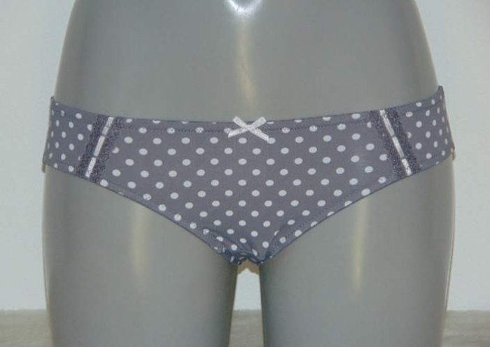 Guy de France Anouk gris/blanc slip