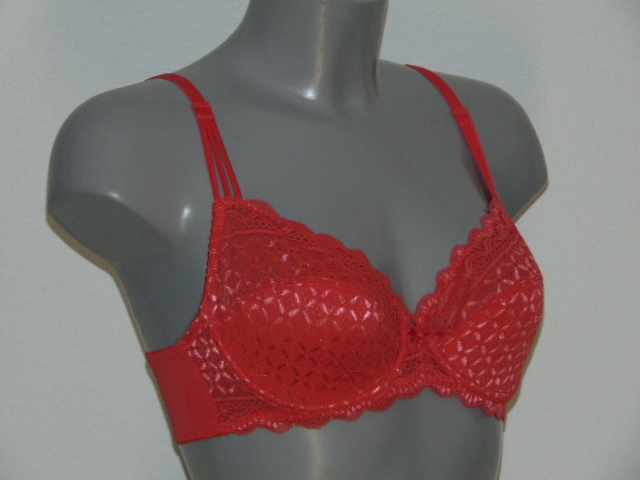 Guy de France Muriel corail soutien-gorge sans forme