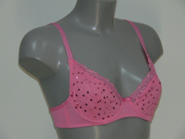 Sapph sample Sparkle rose soutien-gorge sans forme