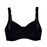Elbrina Helen noir soutien-gorge sans forme