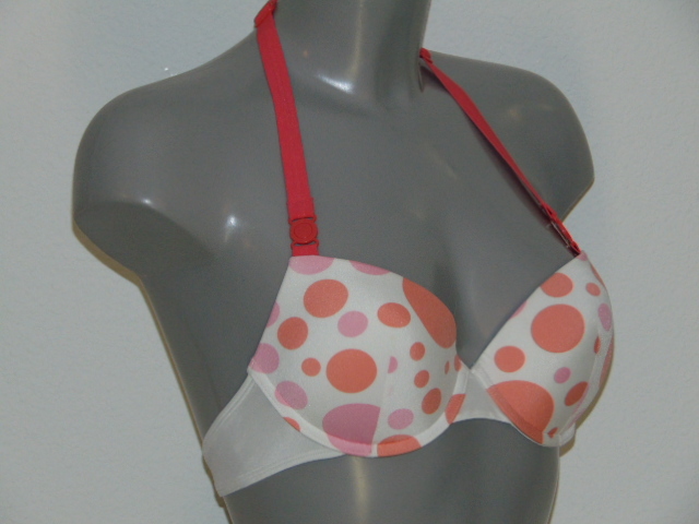 Maillots de bain Marlies Dekkers Boracay blanc/rose bikinitop push up