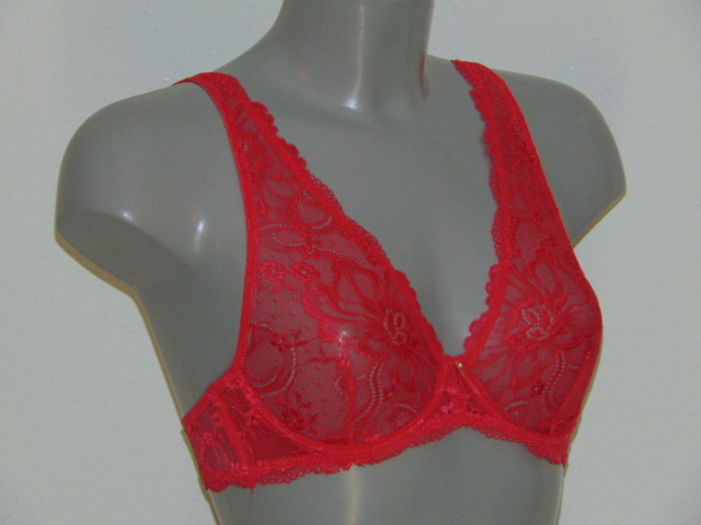 Sapph Lois rouge soutien-gorge sans forme