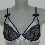 Super Sexy par Sapph Lilian blanc/noir soutien-gorge sans forme
