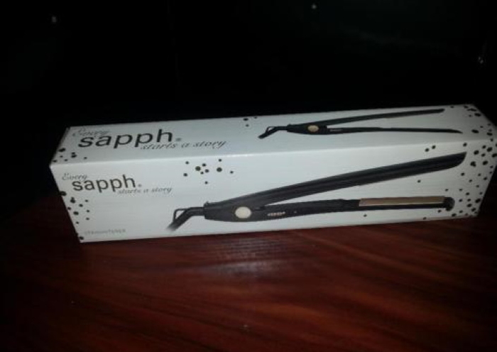 Sapph Stijltang noir lisseur