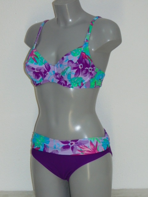 Nickey Nobel Tropical Flow violet set